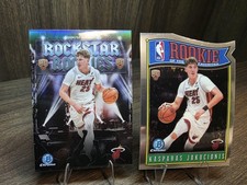 2025-26 Bowman Basketball Kasparas Jakucionis #RR-20 Rockstar Rookies Refractor
