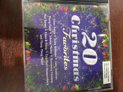 20 Christmas Favorites CD Various Artists Gene Autry Andy Williams Holiday Pop 1