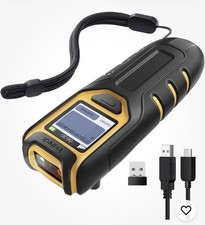 Inateck Black Yellow Barcode Scanner Wireless Brand New BCST-47-BK New