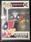 Funko Pop: Marvel - Clown Deadpool #322 w/ Protector