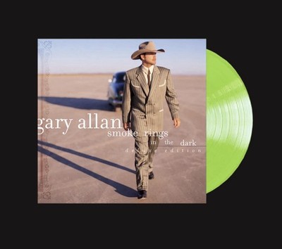 Gary Allan Vinyl, Smoke Rings In The Dark Record, Green LP New Sealed