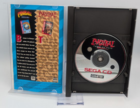 Brutal: Paws of Fury (Sega CD, 1994) - CIB Complete With Reg Card - Tested