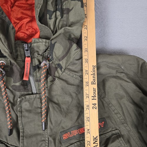 Superdry Jacket Mens XL Rookie Edition Military Issue Camo Cargo Pocket M65 - Picture 13 of 14