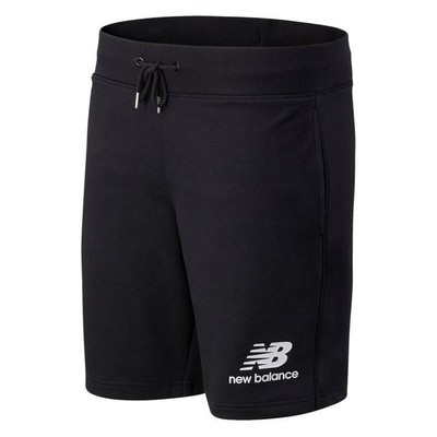 New Balance Essentials Stached Bermuda in cotone Nero Da Uomo MS03558BK  106997 | eBay