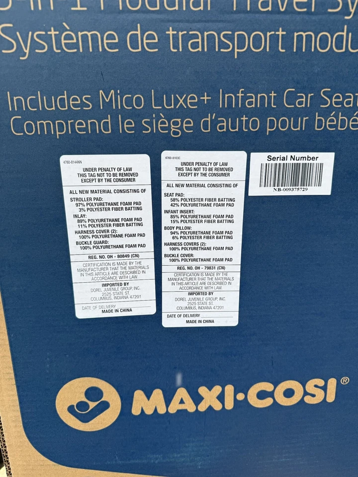 Sistema de Viaje Maxi-Cosi Tayla™ Max, Cochecito de Bebé y Asiento de Coche Combo Urban Wonde Foto 3 de 4