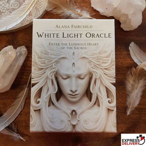 White Light Oracle Magical Tarot Deck Card Divination English Family