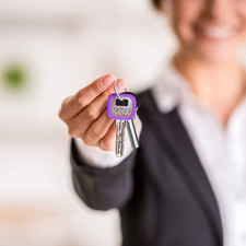 80 Pcs Key Cover Plastic Cap Key Identifier Rings for Key Organization Classic 