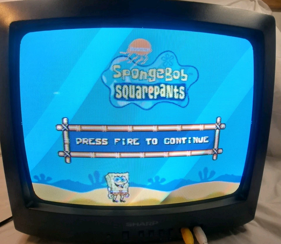 Sharp 13N-M100B 13" Color Retro Gaming CRT TV No Remote TESTED Very Clean RCA WY - Image 2 of 4