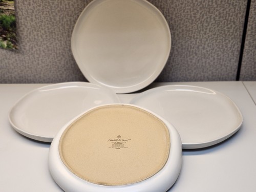 Hearth and Hand Magnolia Stoneware Salad Dessert Plate SET OF 4 (8 1/2”) Gray