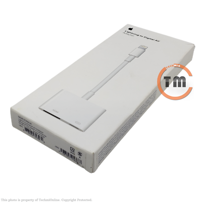 Apple Lightning Digital AV Adapter Genuine A1438 (MD826AM/A