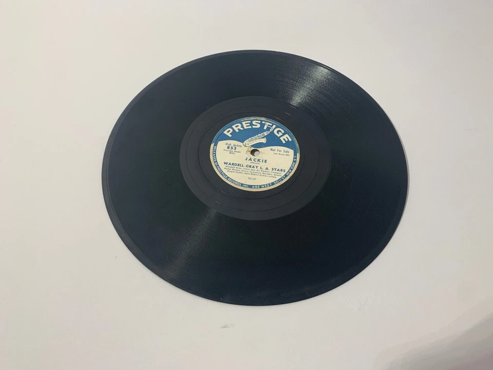 Sweet and Lovely/Jackie WARDELL GRAY L. A. STARS JAZZ 1952 78 RPM Record PROMO - Image 4 of 4