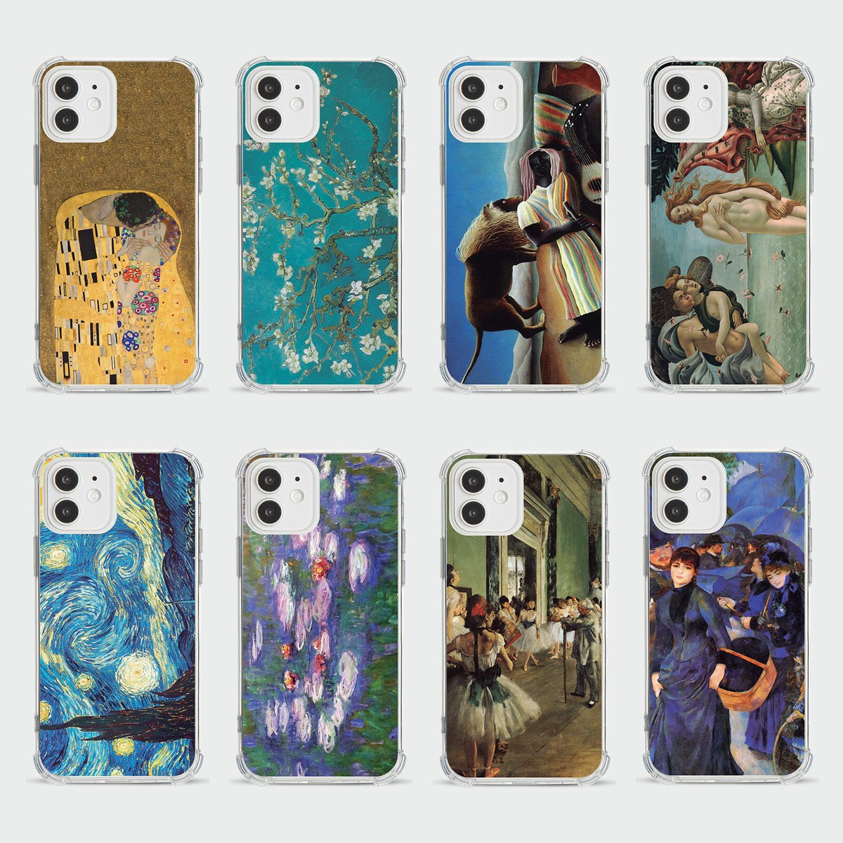 CASE FOR IPHONE 15 14 13 12 11 SE PRO SHOCKPROOF PHONE COVER CLASSIC  PAINTINGS