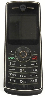 Motorola W series W175g - Black ( TracFone ) Cellular Candybar Phone