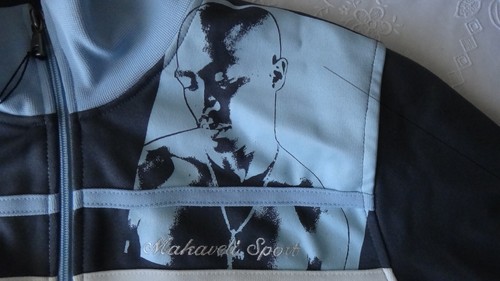 🔥 Vintage Makaveli Tupac Tribute Youth Track Jacket - Iconic Hip Hop Swag! - Picture 4 of 11