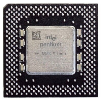 Intel Pentium i166 SY037 166MHz/66MHz Socket/Sockel 7 CPU FV80502166 Processor