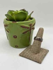 Handmade and Crafted Quarter Ring size 7 marked Vermont