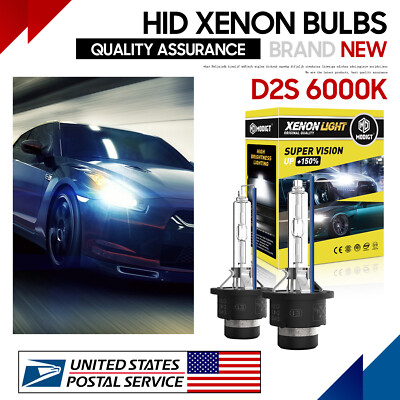 2x New for Nissan Infiniti Xenon D2S Bulbs Set HID Light Lamps 26297-9F510