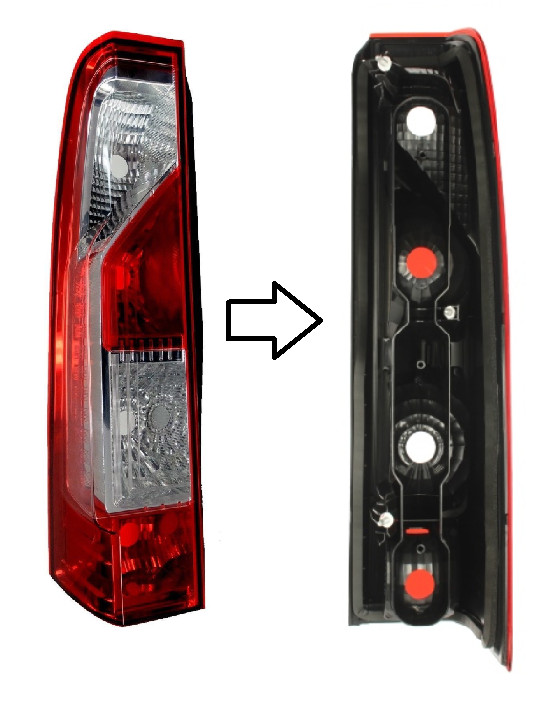 Feu arriere gauche pour Opel Movano apres 2010 optique de phare arriere neuf