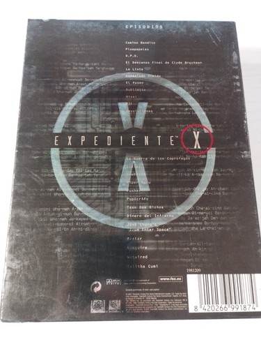 Expediente X Tercera Temporada Completa - DVD Reg 2 Español Ingles - Imagen 2 de 7