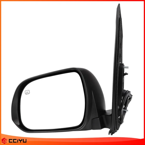Door Mirror Power Heated Smooth Black Left Side LH For 2011-2017 Toyota SIENNA