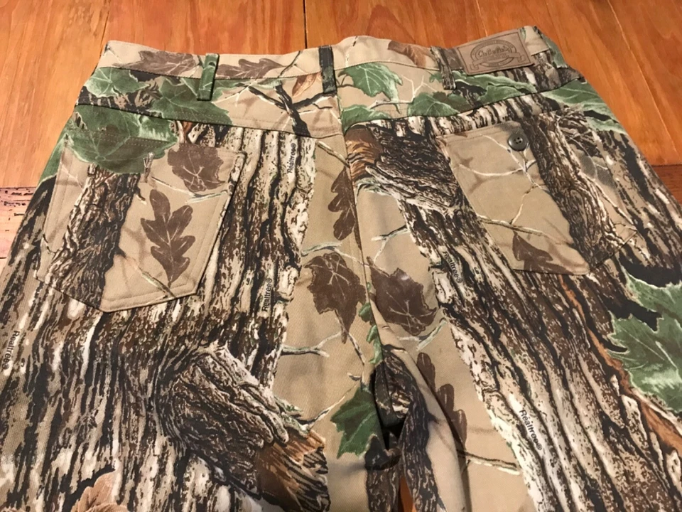 Cabelas  Realtree Camo Pants Fleece Lined Size 40 Regular Micro Fleece Brand New - Image 3 of 4