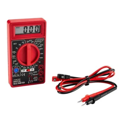 Digital Multimeter 7 Functions Check Home & Auto Voltage Resistance More NEW