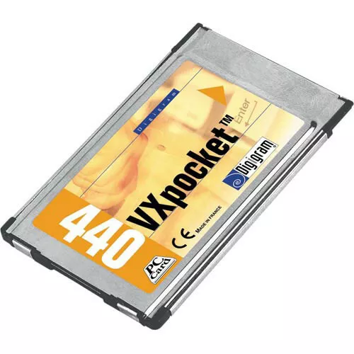 Tarjeta analógica equilibrada Digigram VXpocket 440 con cable - Imagen 1 de 2