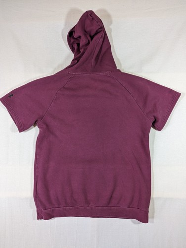 Under Armour Hoodie Youth XL Project Rock Training Short Sleeve Red - Picture 9 of 9