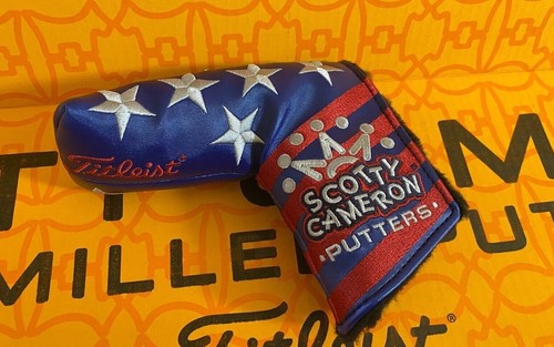Scotty Cameron Shop Stars Stripes USA Flag Standard Blade Putter Headcover NEW
