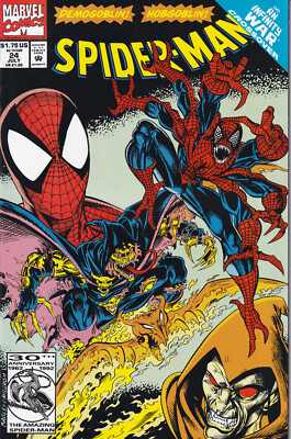 SPIDER-MAN Vol. 1 #24 July 1992 US MARVEL Comics - Doppelganger