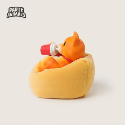 Party Animals Macchiato Beanbag Figurine Bat Choro Q Adorable Pet