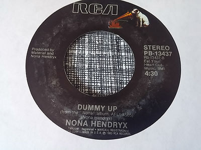 Nona Hendryx 45 Keep It Confidential/Dummy Up RCA 13437