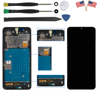 OEM LCD Display Touch Screen Digitizer Frame For TCL 40 XE T609C