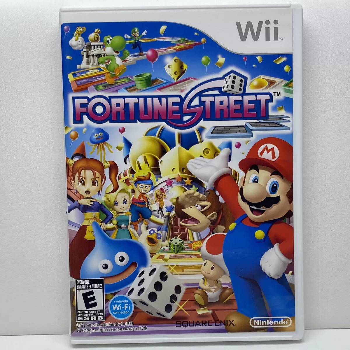 FORTUNE STREET Nintendo Wii Video Game COMPLETE w Manual Tested Working