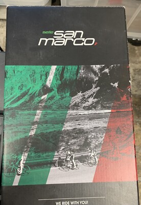  Selle San Marco Aspide 2 CFX Full Fit with Carbon Rails Saddle Black Red Wide