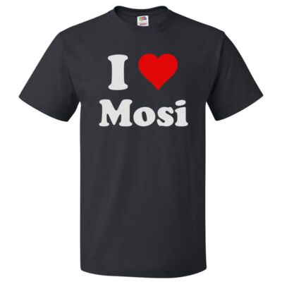 I Love Mosi T shirt I Heart Mosi Tee