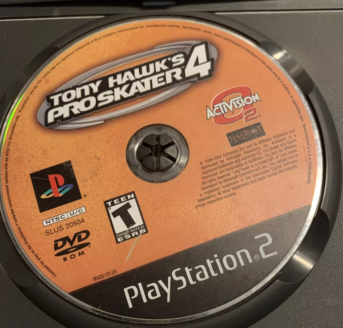 Tony Hawk's Pro Skater 4 - Pre-Played / Disc only - Pre-Played