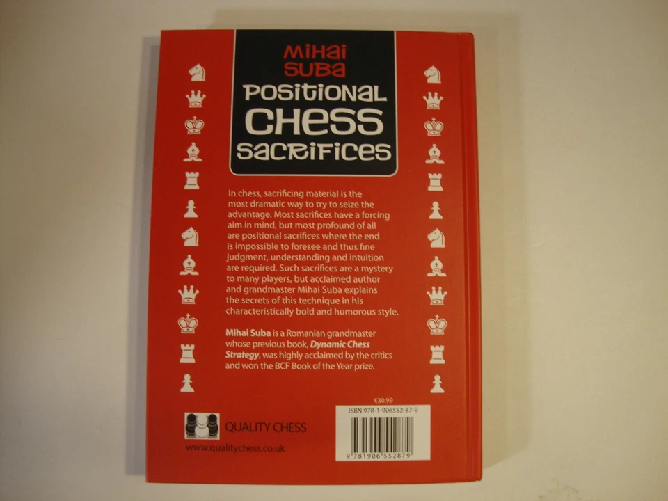 POSITIONAL CHESS SACRIFICES/MIHAI SUBA - Image 2 of 3