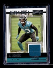 2021 Panini Playbook #DND-CJH CJ Henderson Down and Dirty #/299