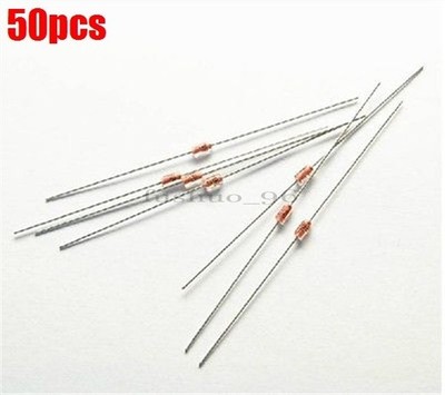 50Pcs DB3 DB-3 Diode DO-35 Diac Trigger Ic New mm *hh