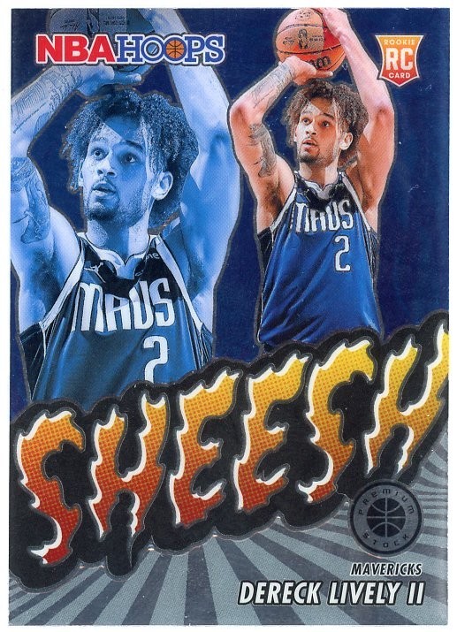 2023-24 Panini Nba Hoops Premium Stock - Sheesh Dereck Lively #13 (RC)