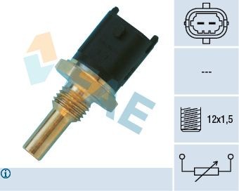 FAE Sensor, KüHlmitteltemperatur 33680 FüR Fiat Alfa Romeo Lancia Opel Saab-image