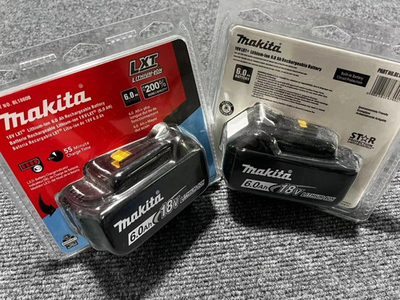 #ad 2 x Makita BL1860B 2 18V LXT Lithium Ion 6.0 Ah Battery New USA SHIP $99.90