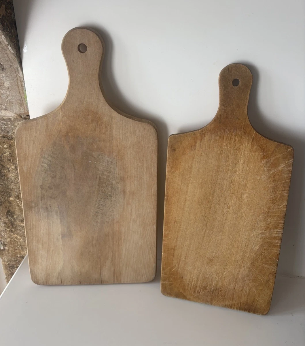 Ancienne Planche A Decouper En Bois Billot Cuisine Boucherie