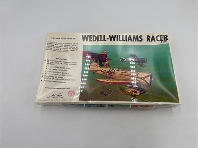 Williams Bros. 1/32 Model Plane Kit Wedell-Williams Racer Item 32