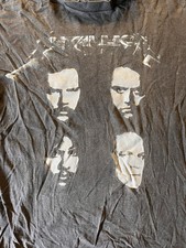 Vintage Metallica 1991 Tour Shirt. Black Album. XL
