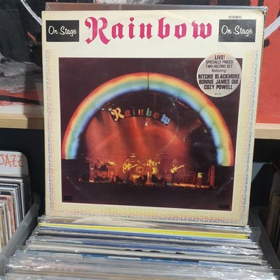 RAINBOW on stage DIO DEEP PURPLE RITCHIE BLACKMORE TURKISH PR. VINYL 2 LP TURKEY
