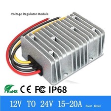 DC Boost Converter 9-20V to 24V 20A 480W Step Up Voltage Regulator Power Module