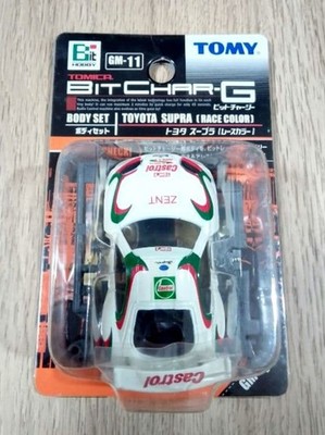 Tomica Tomy Mini Car Bit Charge Toyota Supra Car Toy Choro-Q