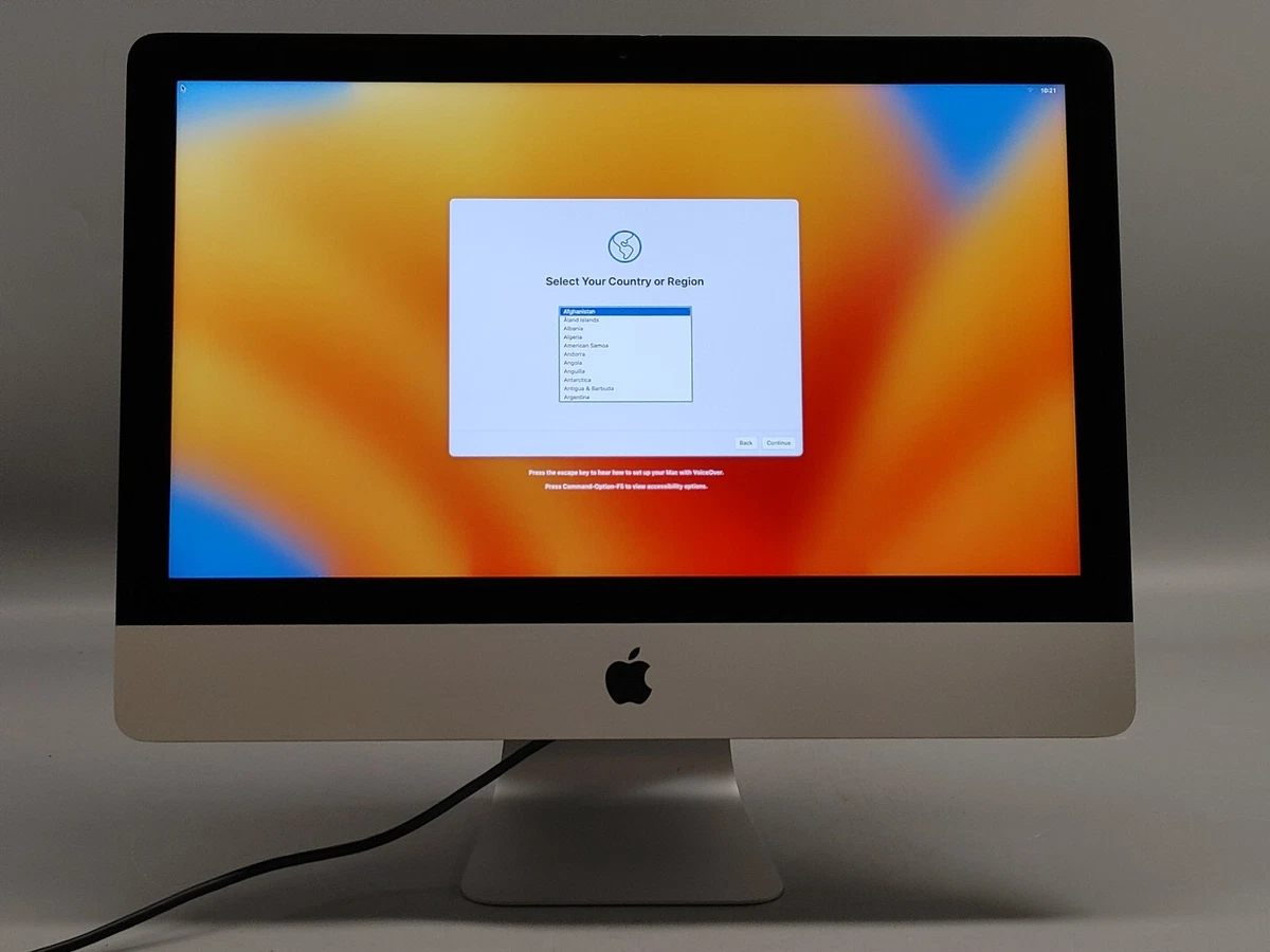 Apple iMac Intel Core i5 7th Gen. 2017 Release Year Apple Desktops
